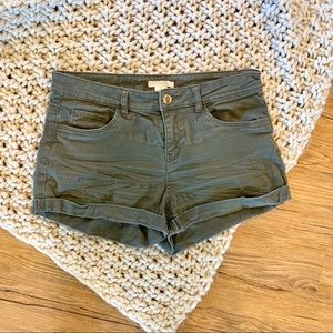 H&M Olive Green Shorts
